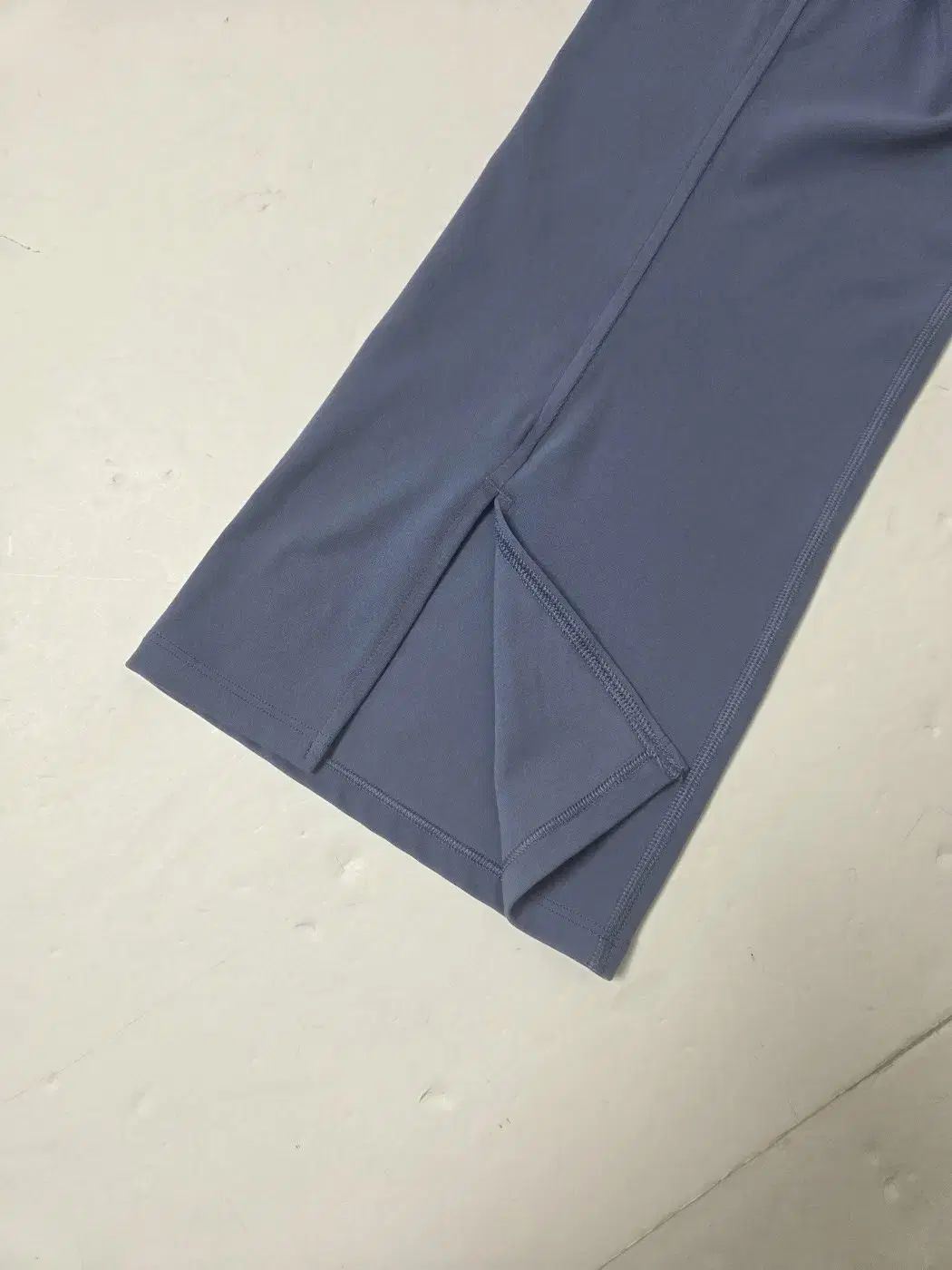 lululemon ルルレモン 7 富 길이 ブーツカット パンツ ブルー M