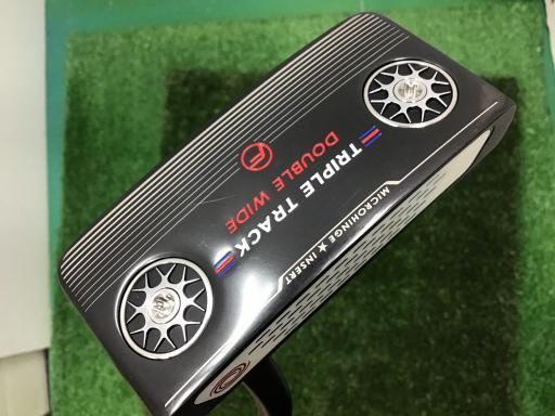 オデッセイ TRIPLE TRACK DOUBLE WIDE FLOW 33インチ パター PT STROKE LAB BLACK フレックスその他 メンズ 男性用 右利き 右用 Cランク ゴルフクラブ