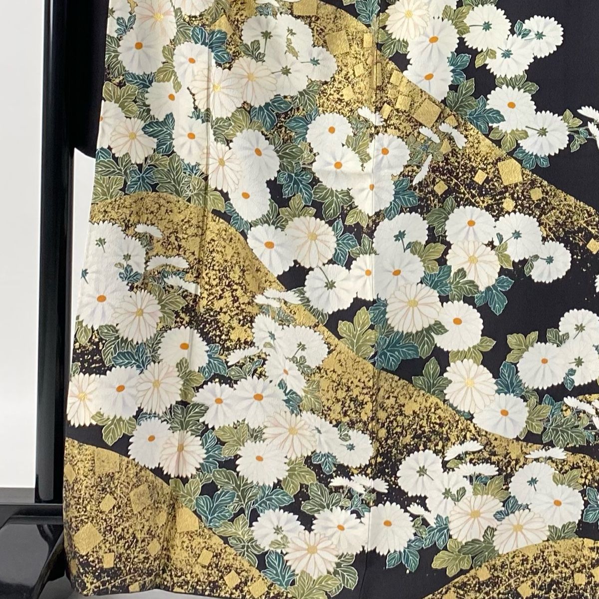振袖フルセット 裄69.2cm 身丈163cm 辛子色正絹 L サイズ 2745 新製品情報も満載 振袖フルセット 裄69.2cm 身丈163cm 長襦袢