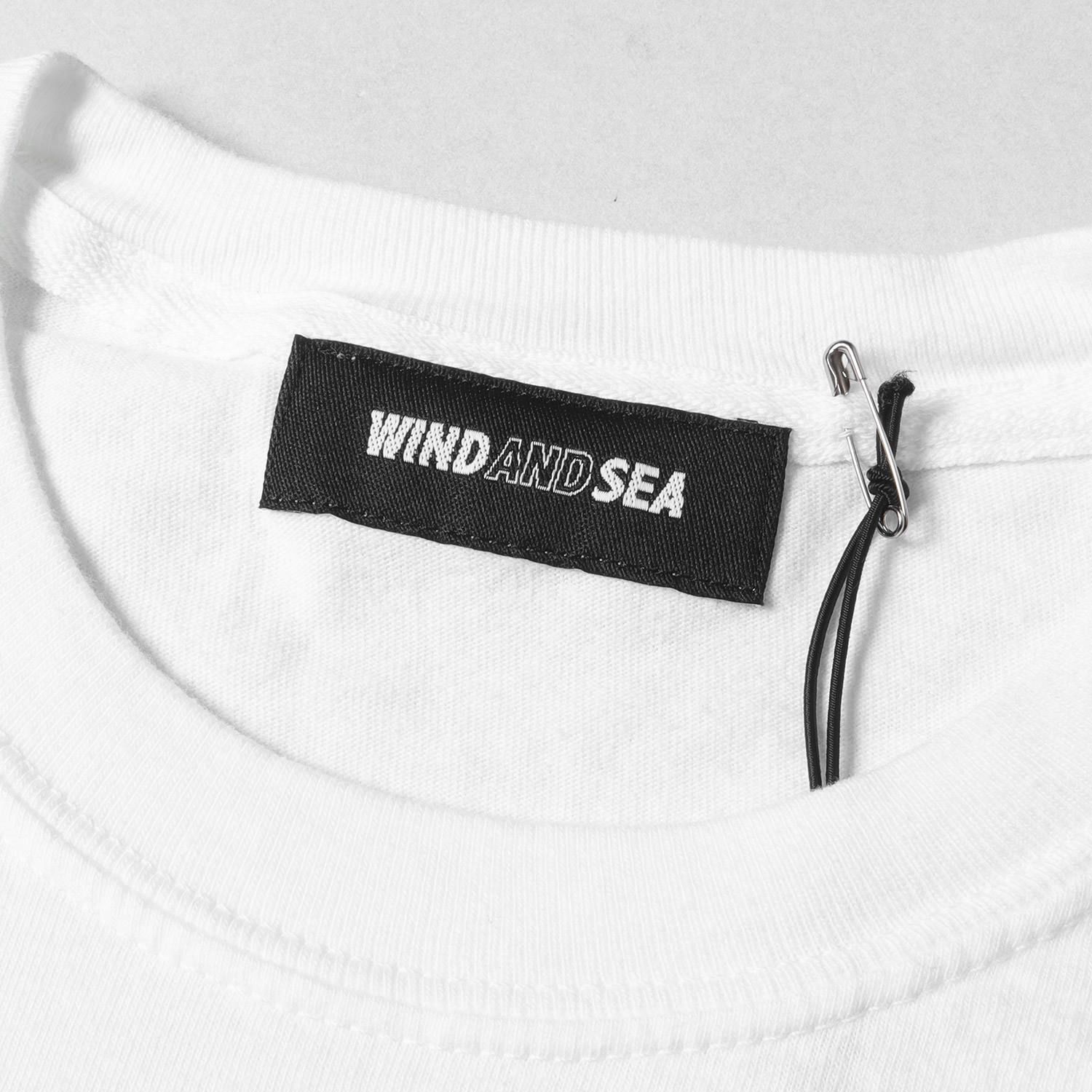 新品 WIND AND SEA ウィンダンシー Tシャツ 幽遊白書 ウォッシュ加工