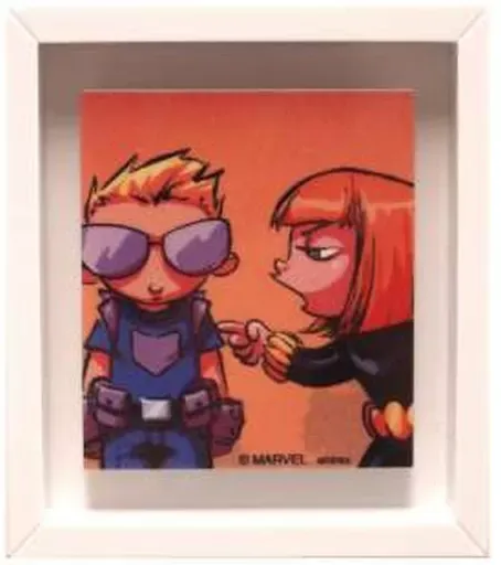 スパイダーマン&メリージェーン　スコッティヤング　ミニスタチュー Marvel_SYSpidermanPerched_AS_0