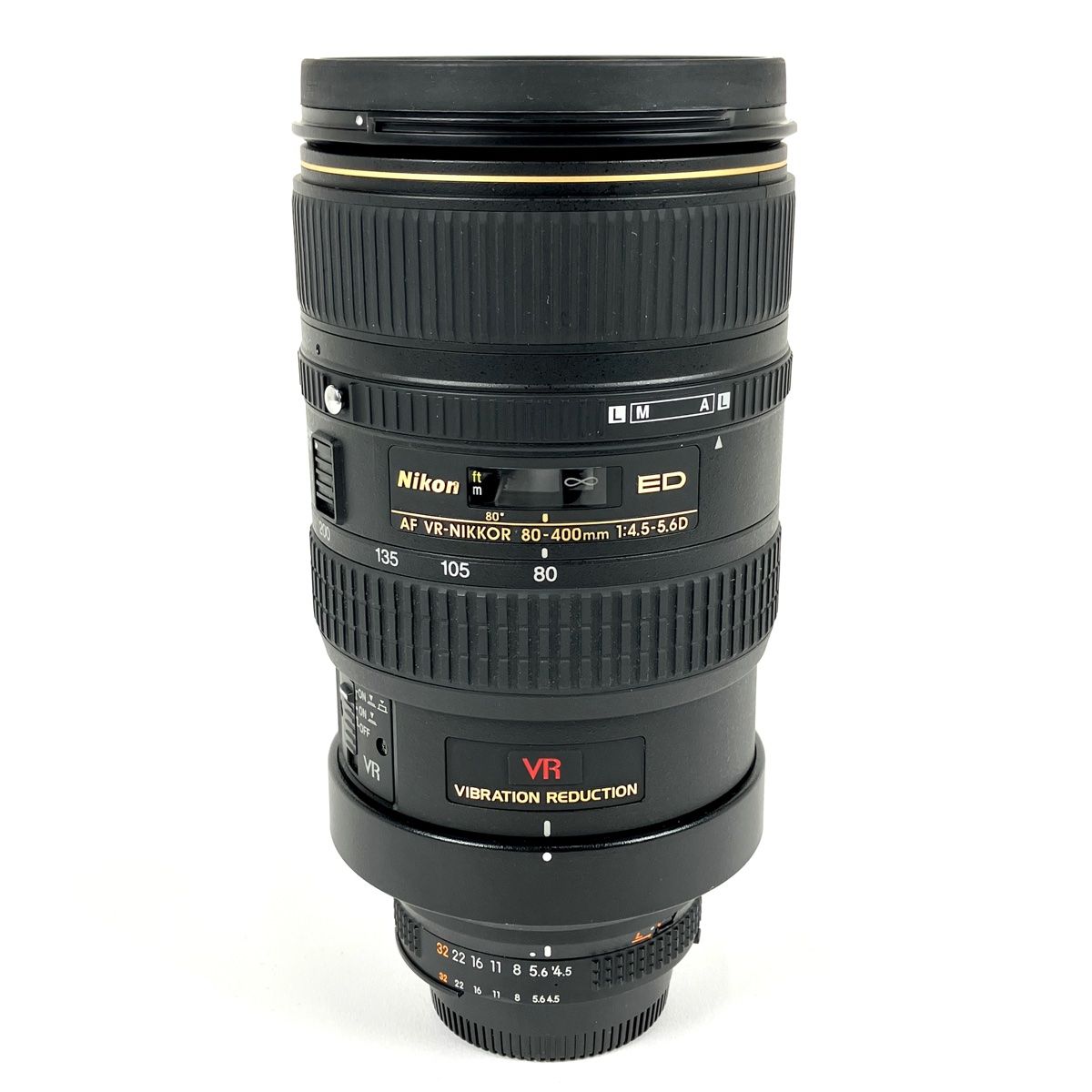 ニコン Nikon AF VR NIKKOR ED 80-400mm F4.5-5.6D 一眼カメラ用