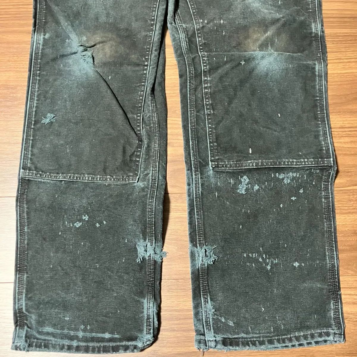 Carhartt カーハート ダックダブルニーワークパンツ 墨黒 ブラック 