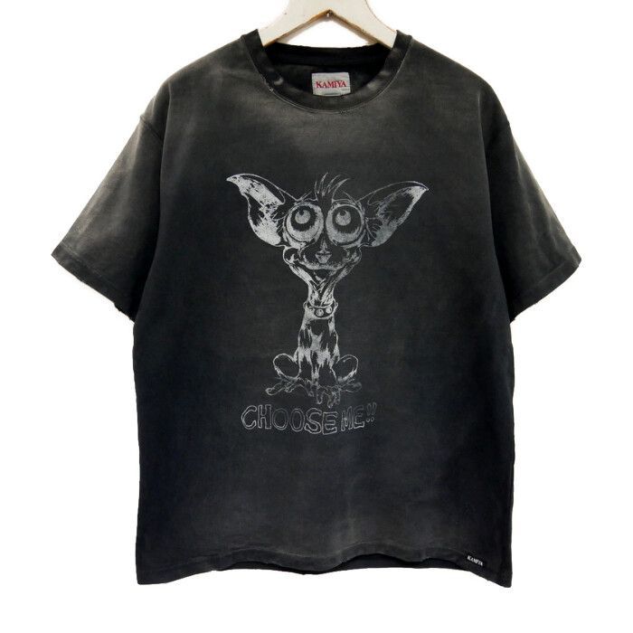 【KAMIYA】モンスターTシャツ KAMIYA カミヤ 国内正規 24SS MONSTER BREACHED H/S TEE