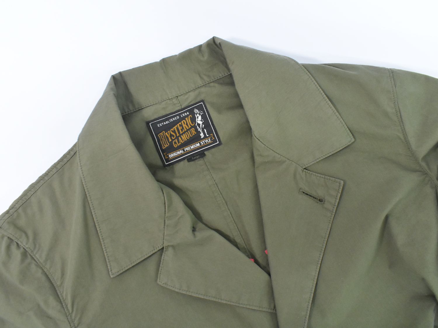 本物 ヒステリックグラマー HYSTERIC GLAMOUR 内側EXITプリント