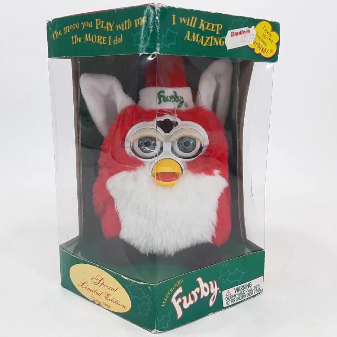 【未開封】初代ファービー 英語版 クリスマスFURBY 限定版 未開封】初代ファービー 英語版 クリスマスFURBY 限定版 - メルカリ