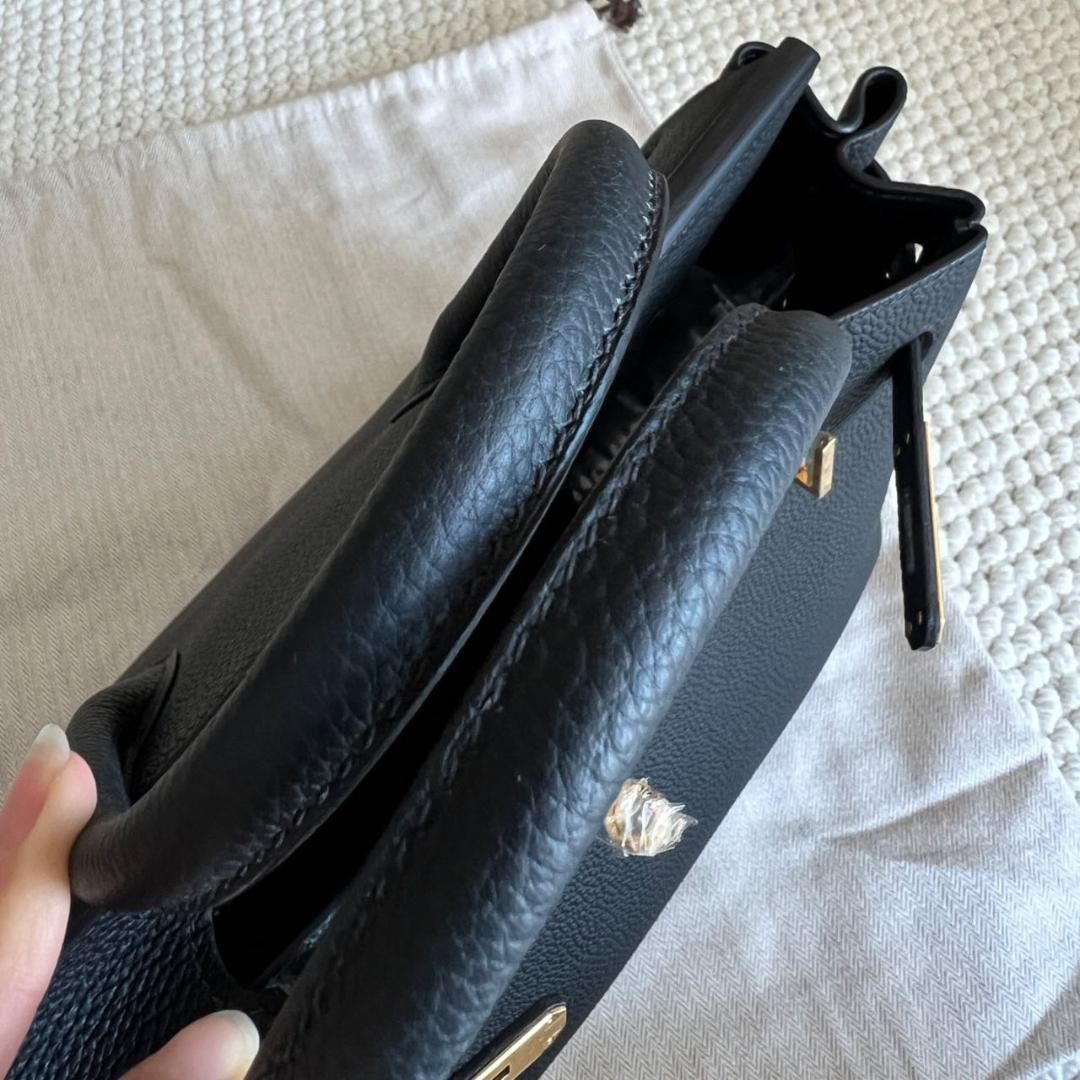 ！美品！　エルメス　ショルダーバッグ　レザー　ラムスキン 美品！エルメスショルダーバッグレザーラムスキン