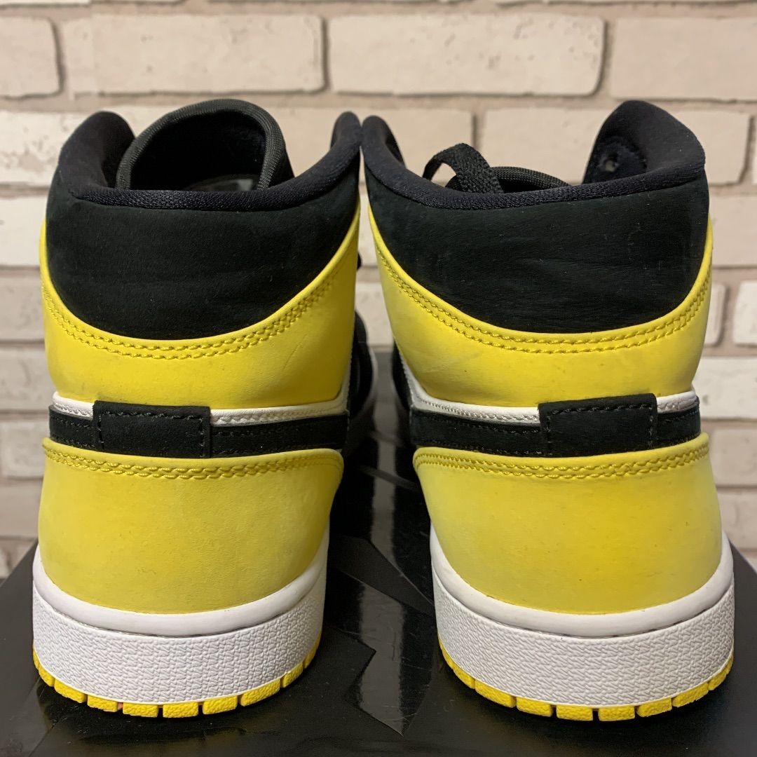 NIKE AIR JORDAN 1 MID SE YELLOW TOUR - メルカリ