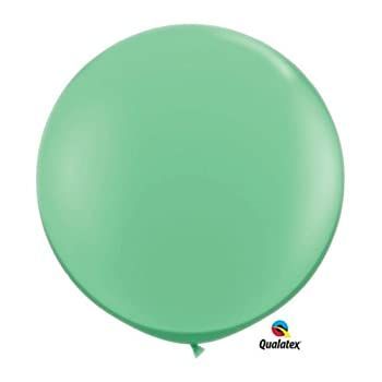 (Wintergreen) - Qualatex 90cm Round Latex Balloons (Wintergreen)