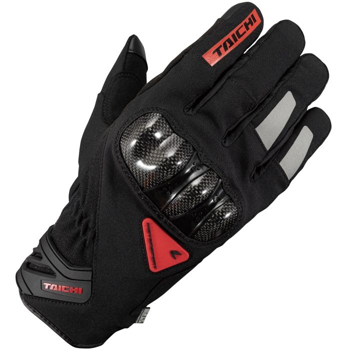 5営業日で発送 RSタイチ RSTAICHI RST653 グローブ カーボン ウインターグローブ BLACK RED M 品番 RST653BK11M