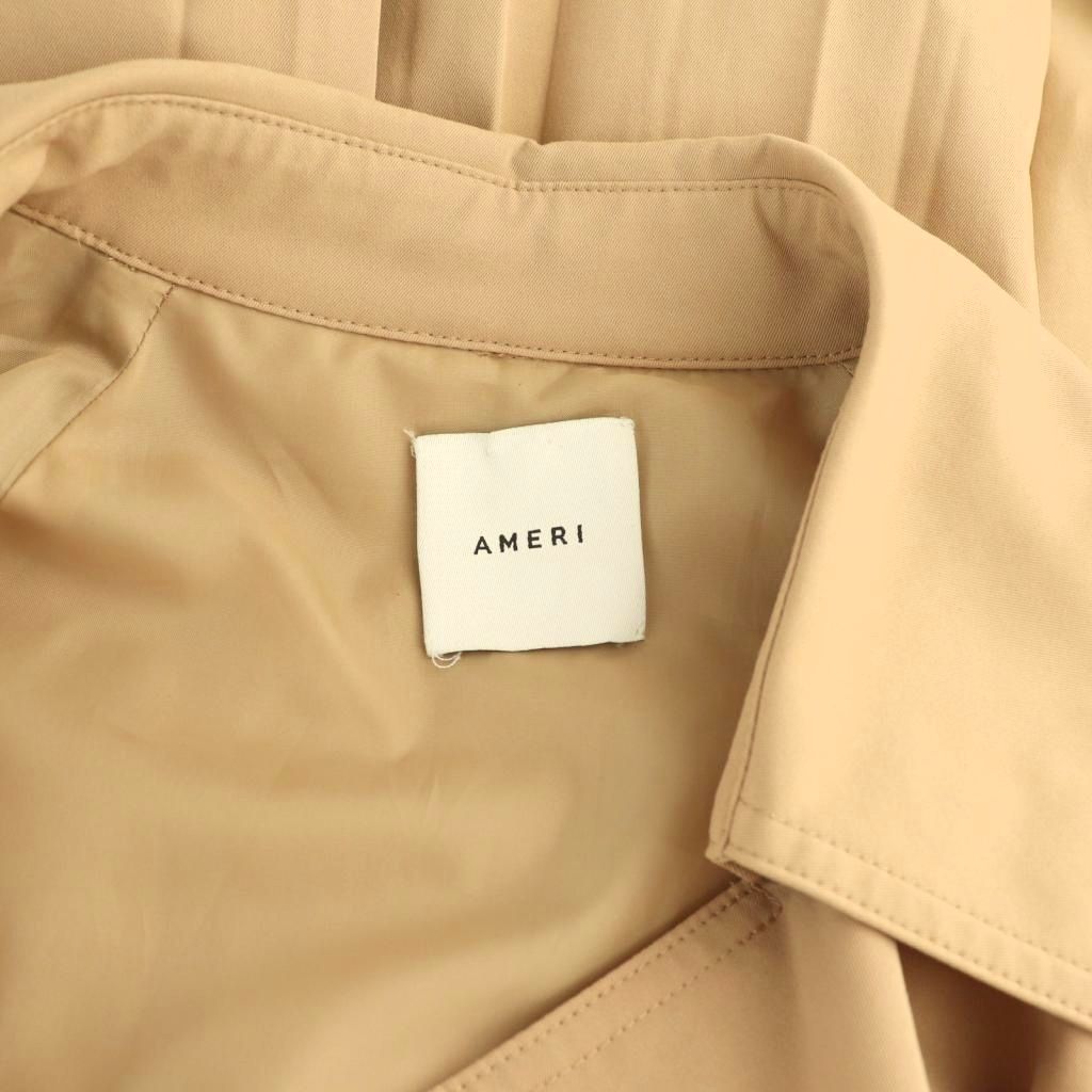 アメリヴィンテージ Ameri VINTAGE バックプリーツトレンチ