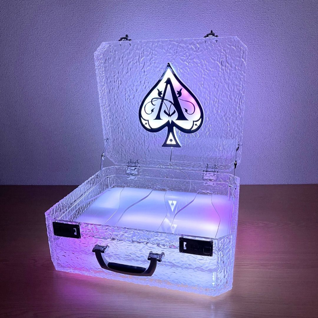 アルマンド LEDアタッシュケース 充電式 display bottle case - メルカリ