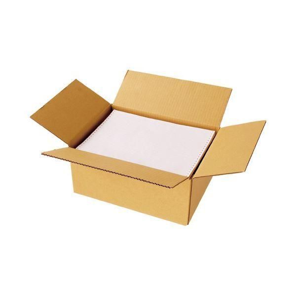 （まとめ）TANOSEE 無地ダンボール箱 PC用紙対応（M）サイズ 高さ185mm 1パック（10枚） 〔×3セット〕