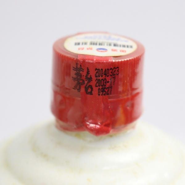 貴州茅台酒 五星麦ラベル 2004 43％ 500ml（重量903g） 貴州茅台酒 五星麦ラベル 2004 43％ 500ml（重量903g）※ラベル