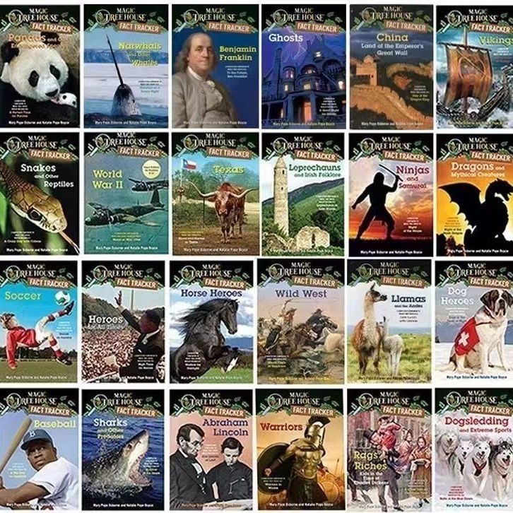 最新版Magic Tree House Fact Tracker 44冊　音源付 Magic Tree House Fact Tracker 絵本44冊 音源付 - メルカリ