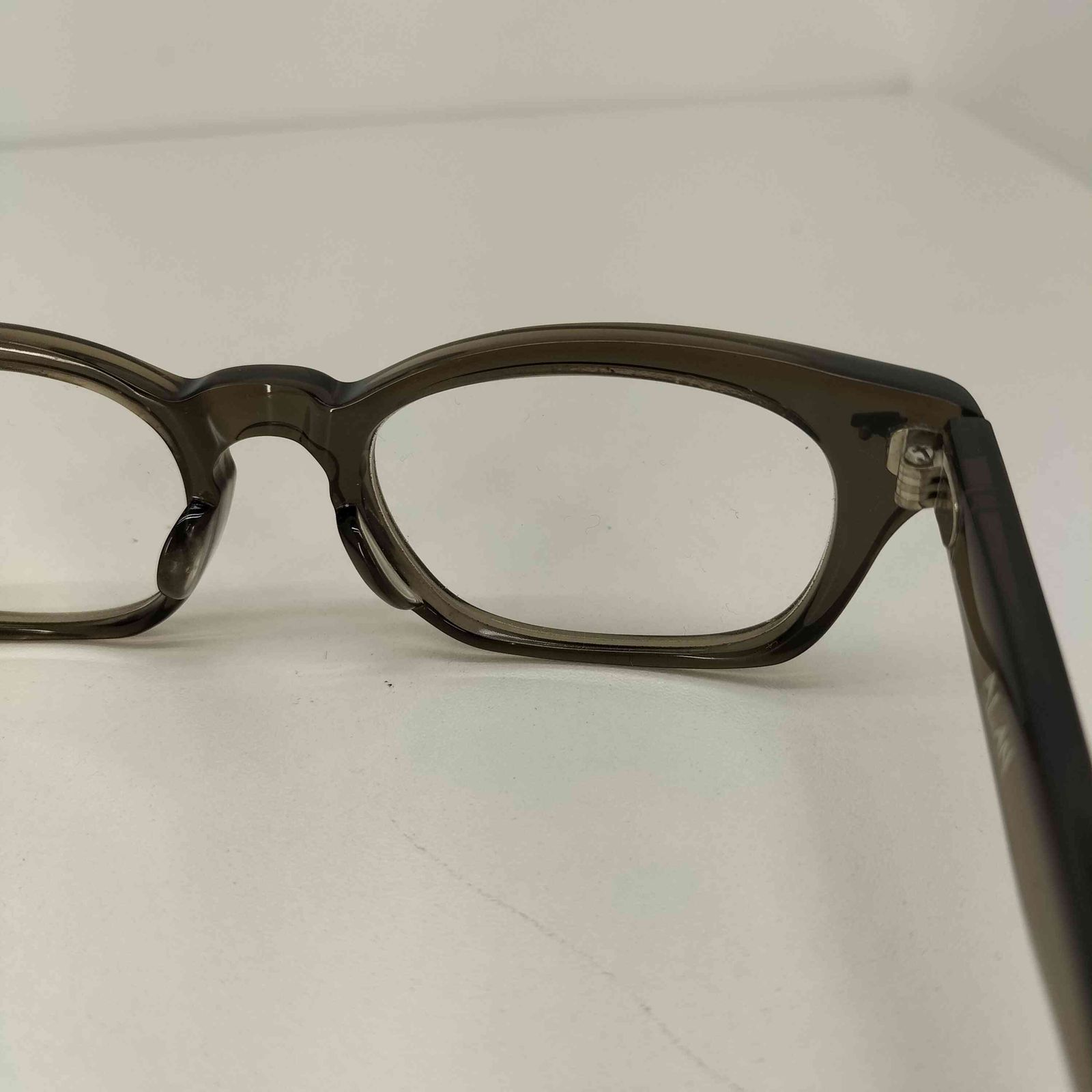 ステューシー Stussy 小竹長兵衛作 ALAN クリアフレームグラス ステューシー Stussy 小竹長兵衛作 ALAN クリアフレームグラス