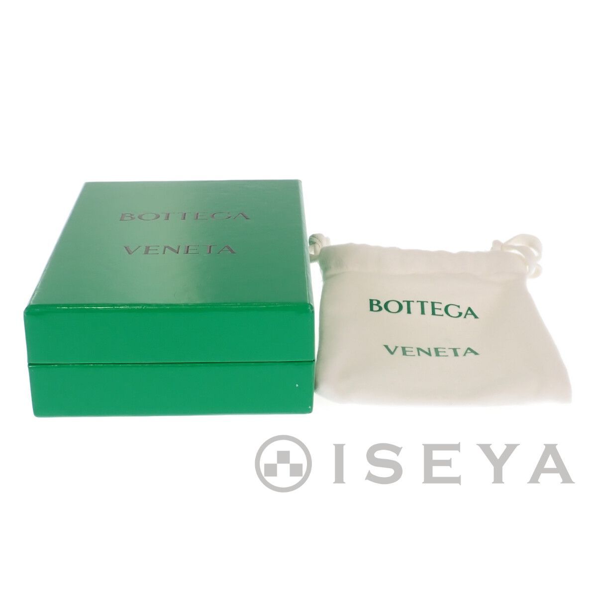 【中古】【Aランク】BOTTEGA VENETA ボッテガヴェネタ カセット コインパース付き二つ折りウォレット 二つ折り財布 649605 V1Q73 1045 メンズ ブラック【ISEYA】