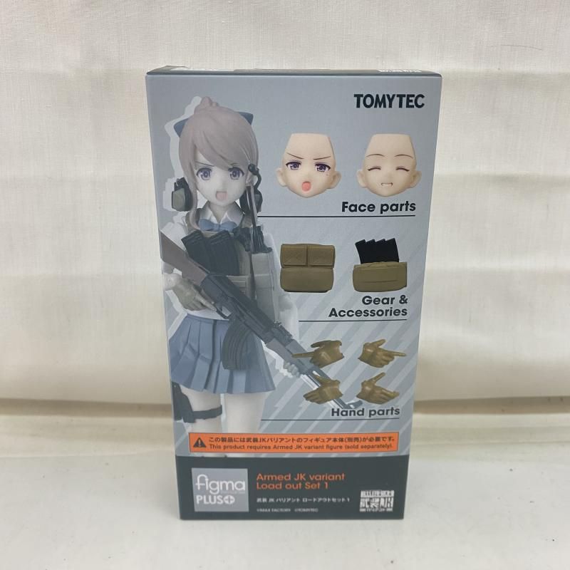中古】S未開封)figmaPLUS 武装JKバリアント ロードアウトセット1