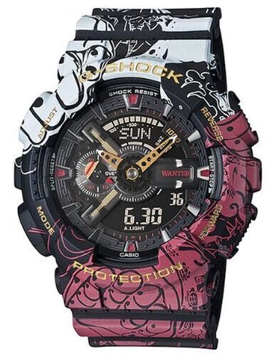 【特価】カシオG-SHOCK海外モデル GA-110JOP-1A4　ONE PIECEコラボモデル