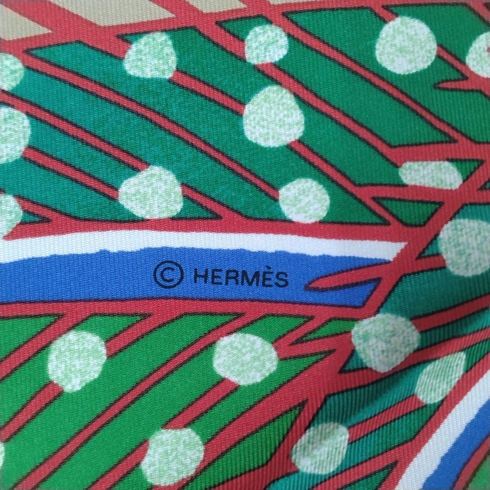 HERMES エルメス 18AW シルクスカーフ カレ90 Baobab Cat