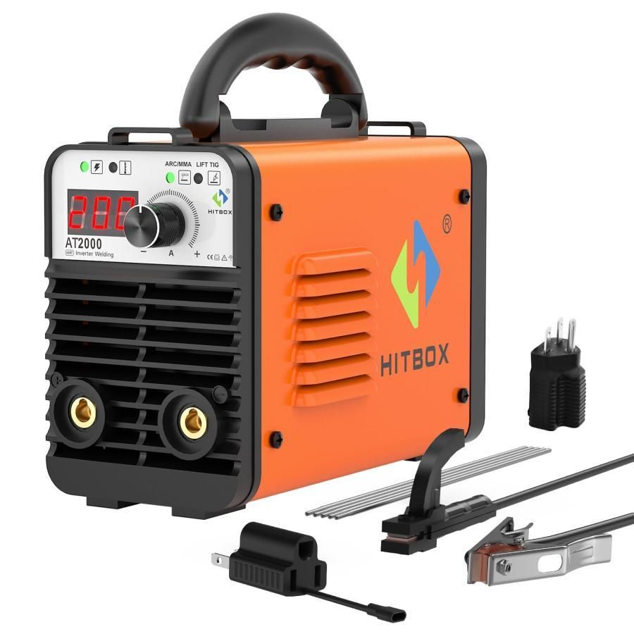 【新品未使用】溶接機 100V/200V兼用 コンパクト 軽量 高出力 省エネ 新品】溶接機100V/200V兼用 コンパクト アーク溶接機 【公式通販】