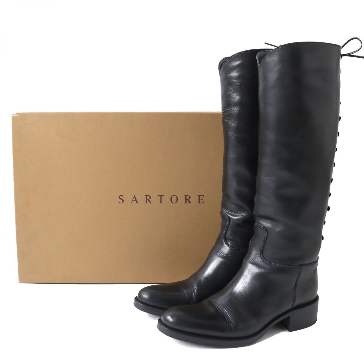 良品△SARTORE サルトル 3522062024 バックレースアップデザイン