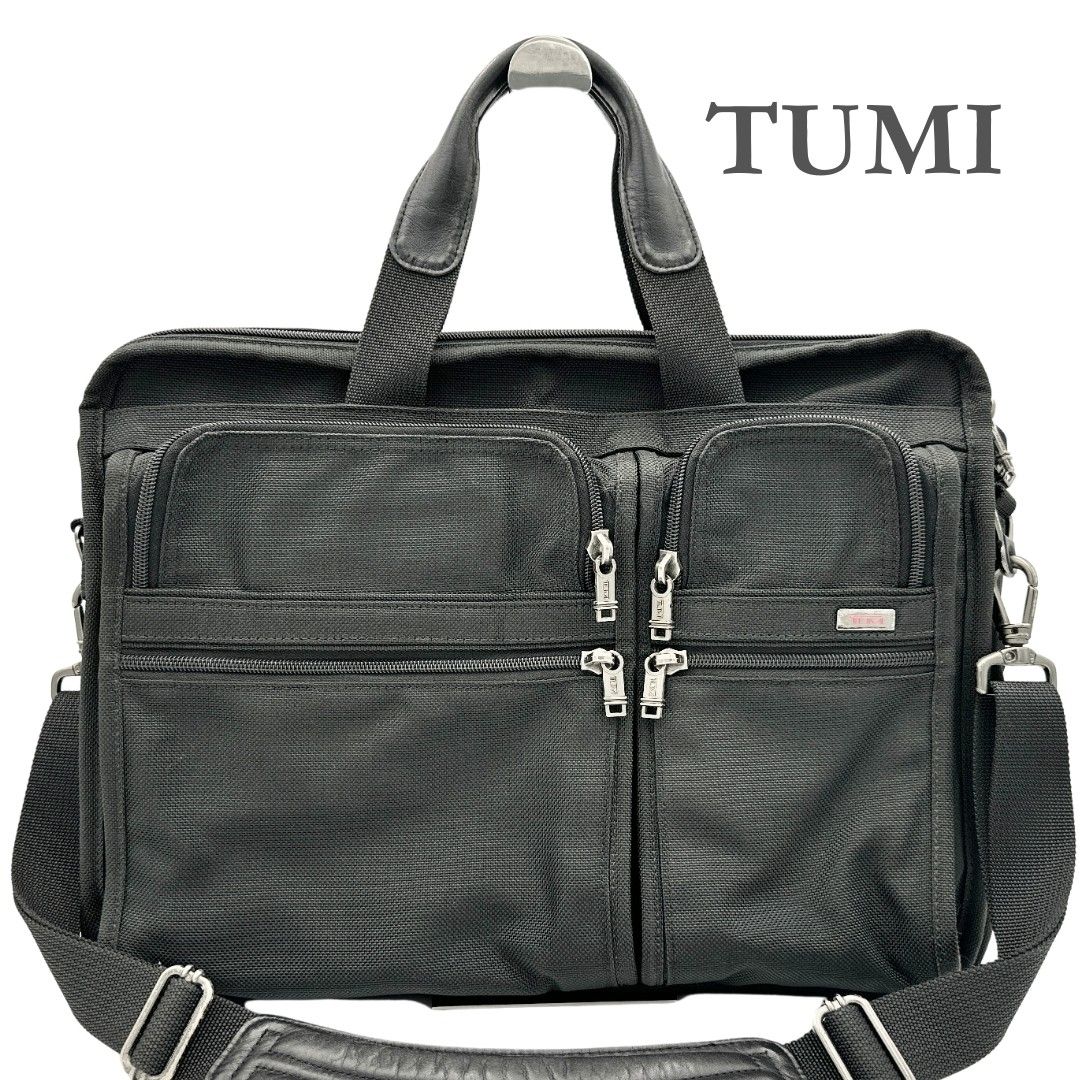 TUMI ビジネスバッグ 2way ナイロン ブラック 713T ビジネスバッグ