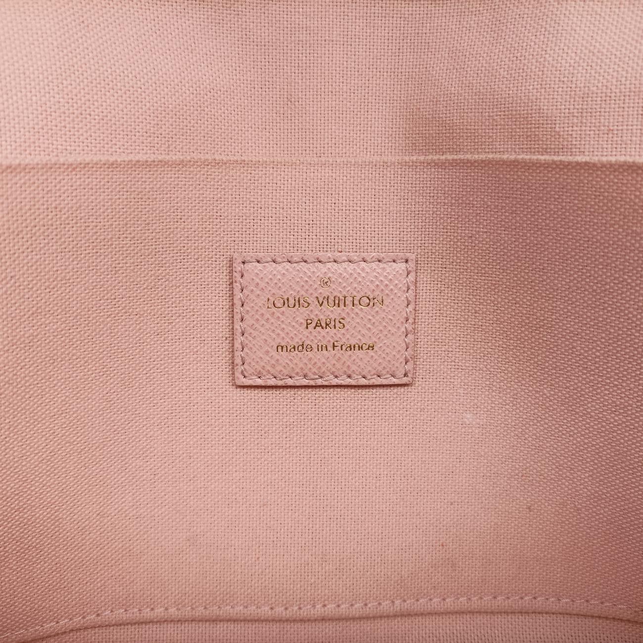 ルイヴィトンLouis VuittonポシェットフェリシーアズールダミエキャンバスN63106MI1198