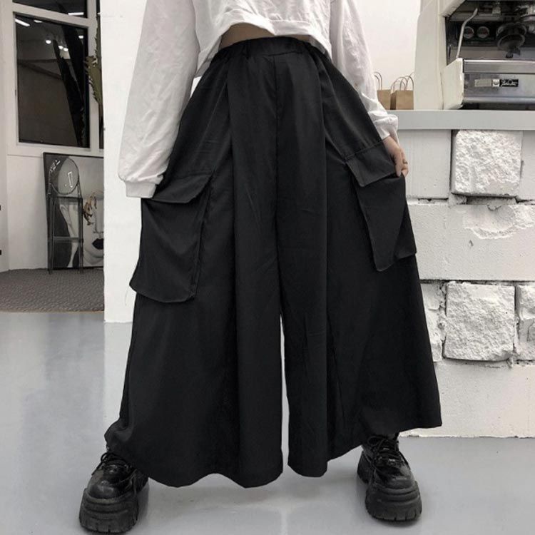 超大きいサイズ ワイドパンツ レディース サルエルパンツ メンズ