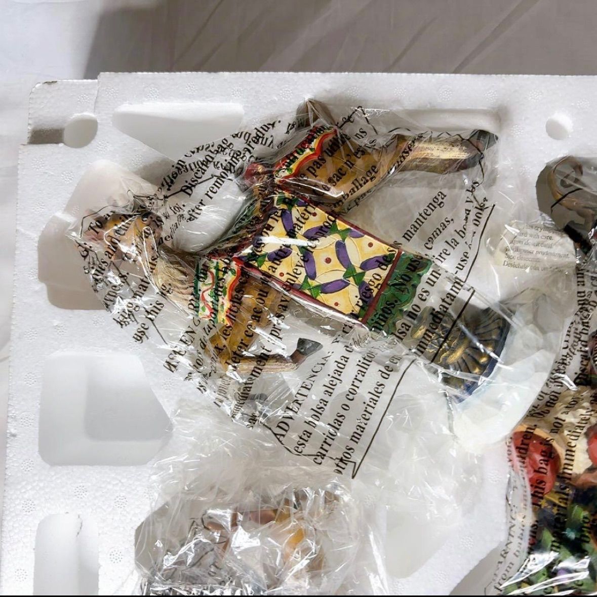 トナカイとサンタのセット置物　コストコKIRKLAND メリークリスマス トナカイとサンタのセット置物 コストコKIRKLAND メリー