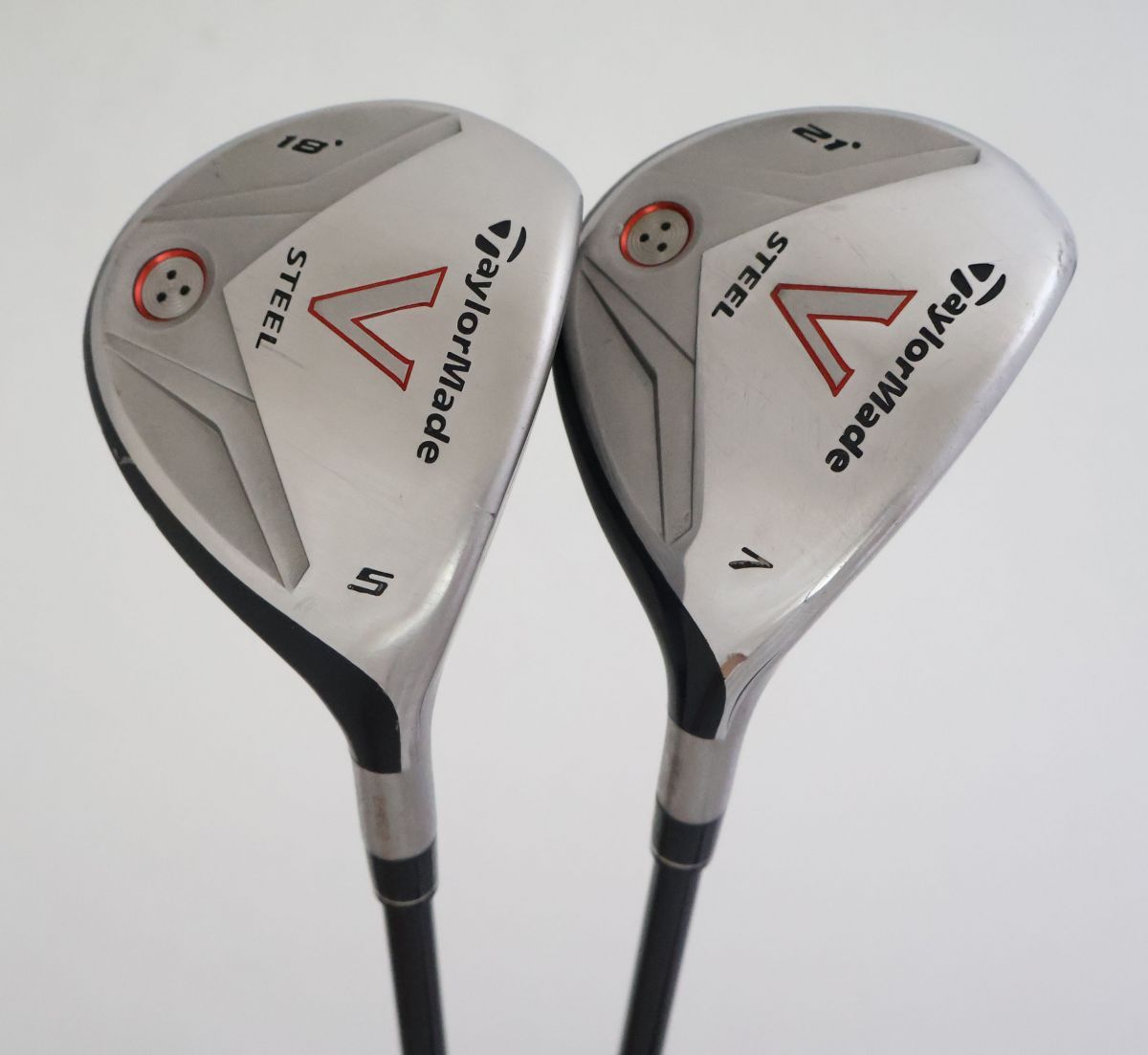 専用！ ○【5W＆7W 2本セット】テーラーメイド☆Vスチールフェアウェイウッド