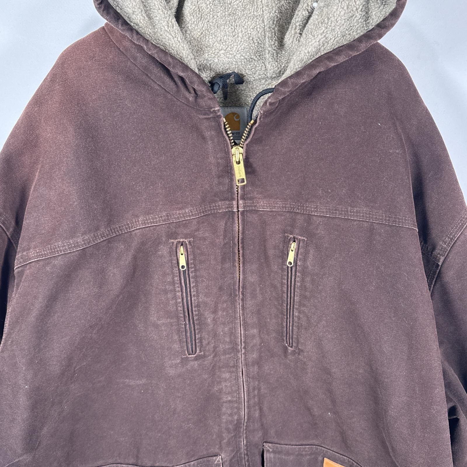 古着 カーハート Carhartt ダック アクティブジャケット オーバー  