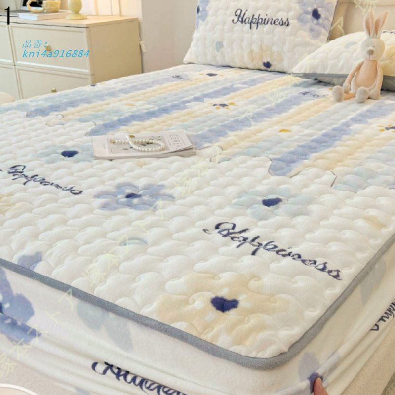 敷パッド 無地 タオル地 丸洗いできる ボックスシーツ 一体型 パッド ズレ防止ゴムバンド付き 防ダニ インテリア パッドシーツ 蓄熱 防臭 マットレス 速乾 kni4a916884