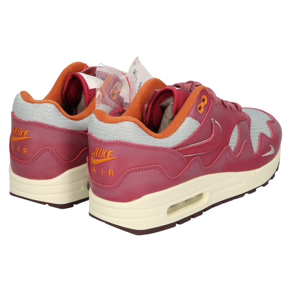 NIKE (ナイキ) ×Patta AIR MAX 1 NIGHT MAROON DO9549-001 パタ エア