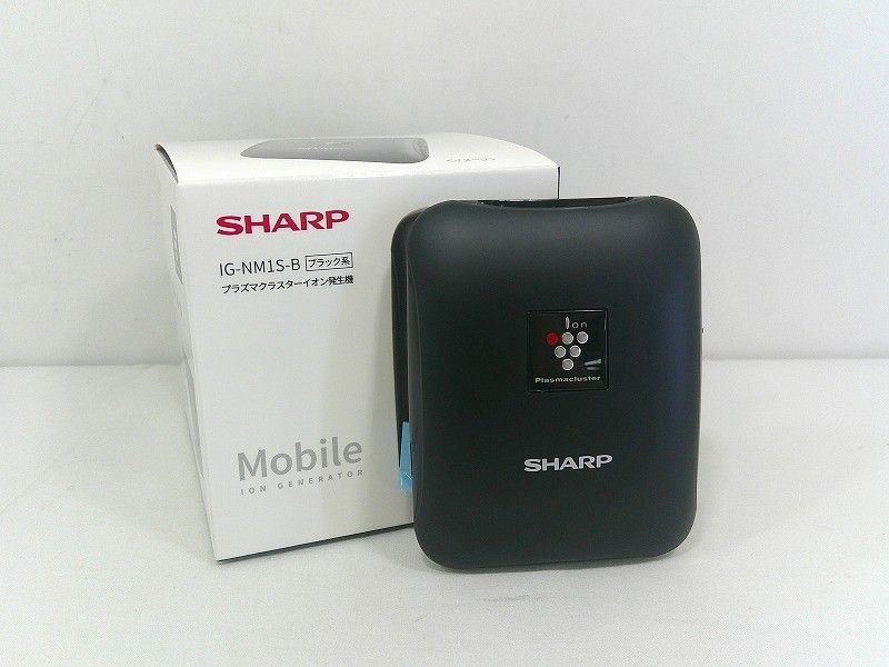 新品開封通電のみ　シャープ　プラズマクラスターIG-NM1S-W IG-NM1S | プラズマクラスターイオン発生機：シャープ