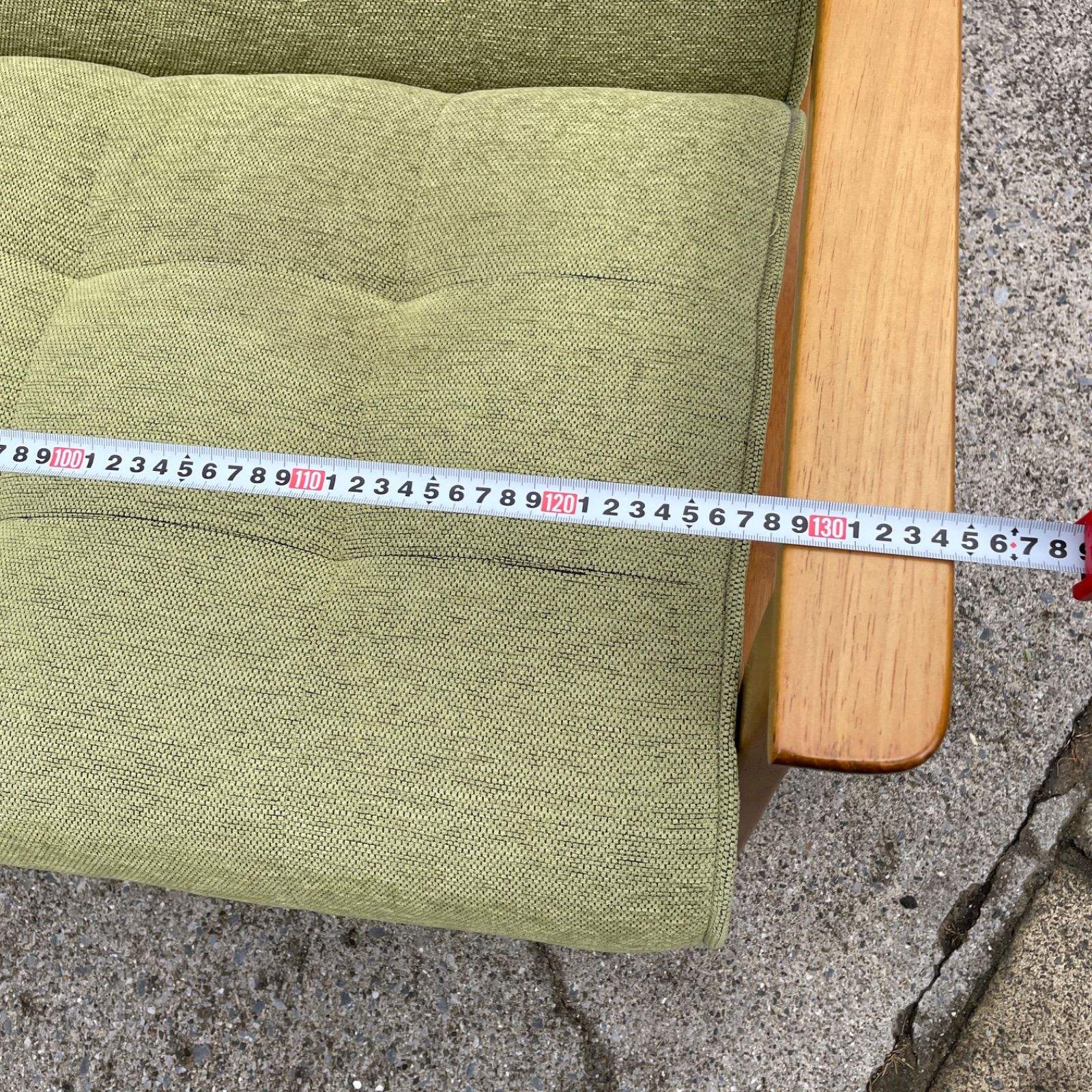 Hotate様 カリモク風　ソファー　135×70 横浜から50kmほど カリモク風 ソファー 135×70 横浜から50kmほど - メルカリ