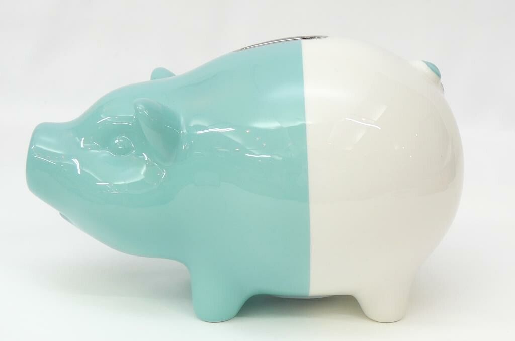 ティファニー ピギーバンク 貯金箱 陶器 ホワイト ティファニー ピギーバンク 貯金箱 陶器 ホワイト 2025年最新