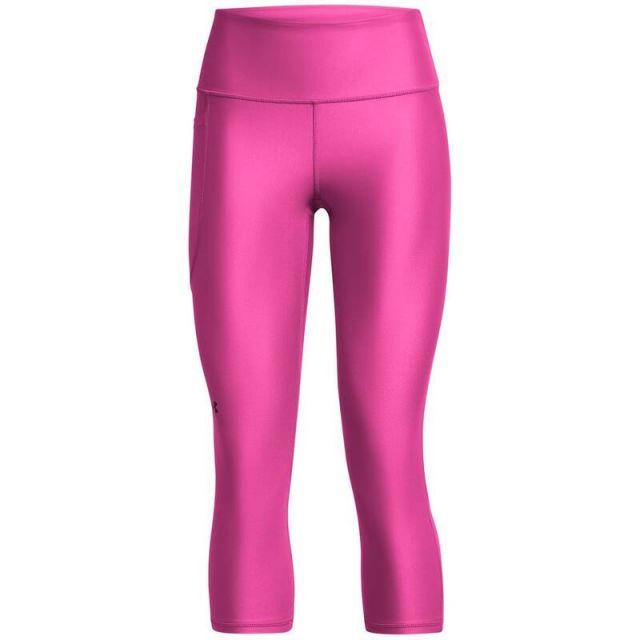 【送料無料】 アンダーアーマー レディース カジュアルパンツ ボトムス Armour HG Armour Hi Capris Astro Pink/Blk