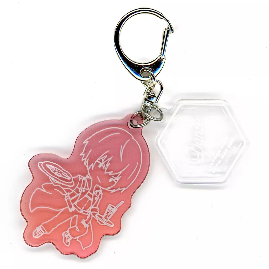中古】キーホルダー ダンテ 「CAPCOM CAFE×デビルメイクライ