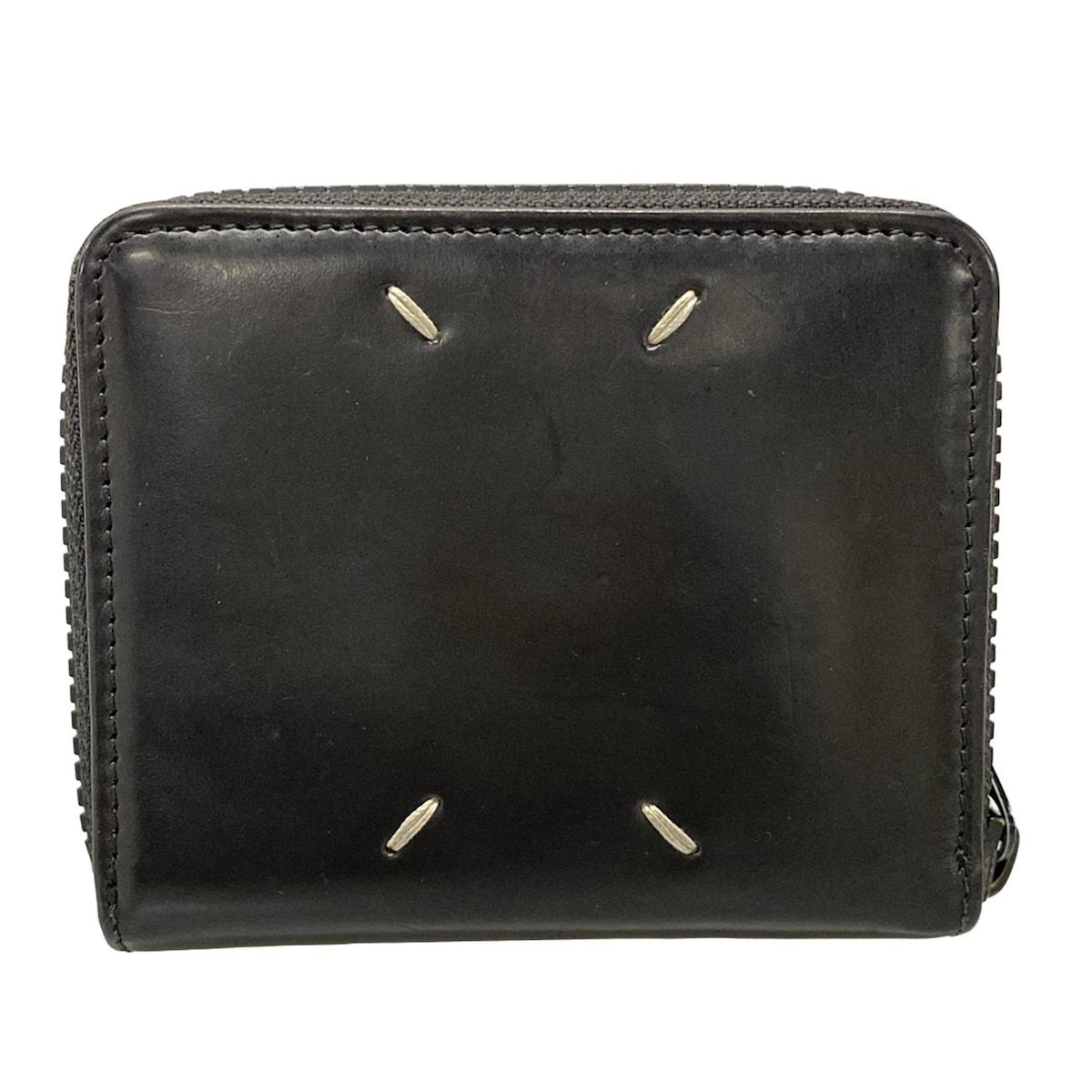 ラウンドファスナー レザー