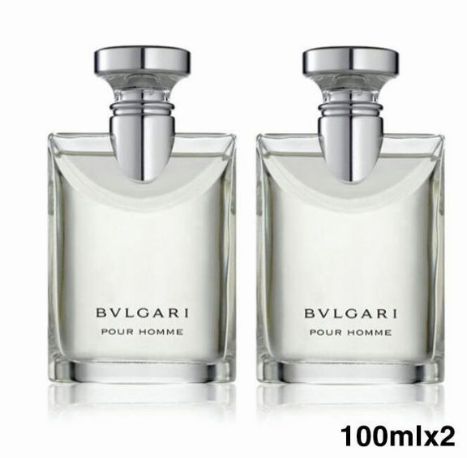 新品 2本 BVLGARI ブルガリ プールオム ユニセックス メンズ香水 100mlx2 - メルカリ
