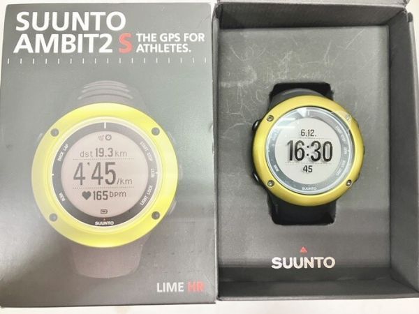 SUUNTO AMBIT2 S LIME HR スント アンビット2 S ライム HR GPS