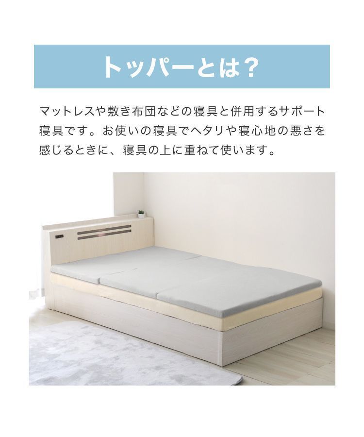 三つ折り 高反発マットレス