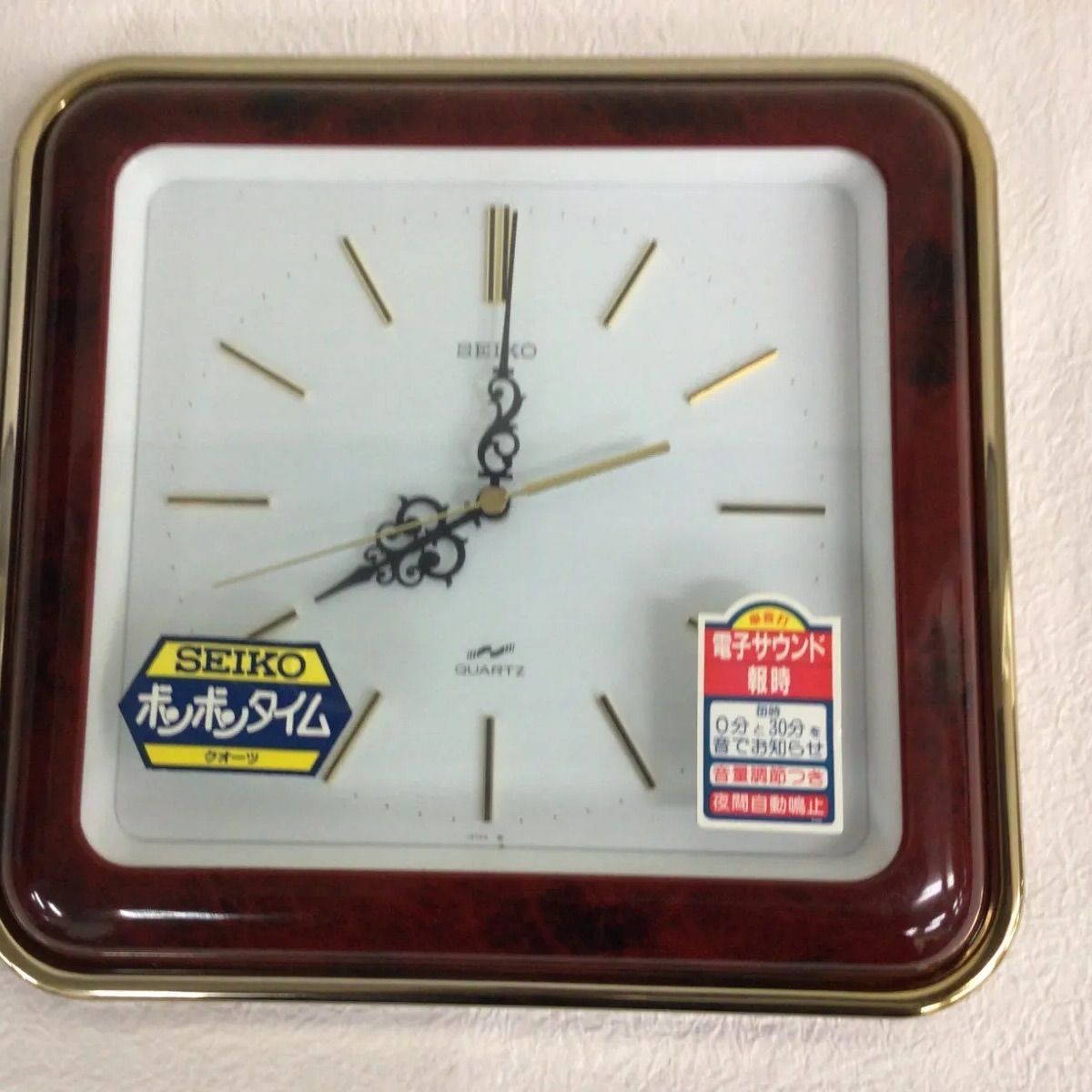 SEIKO クオーツ ボンボンタイム 掛け時計 昭和レトロ - メルカリ