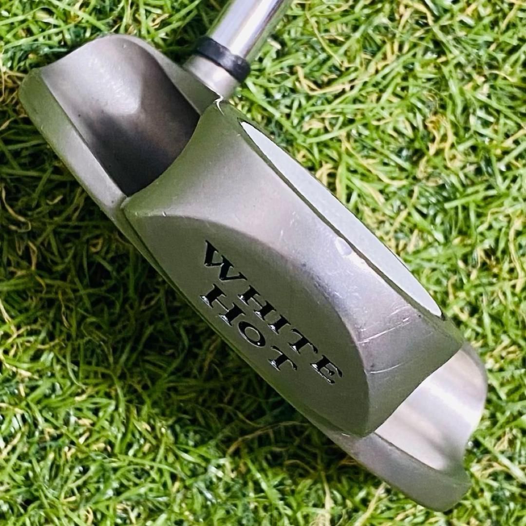 オデッセイ ホワイトホット 2-BALL LONG パター 長尺 約39インチ 良品】オデッセイ ホワイトホット 2-BALL ロングパター 39インチ