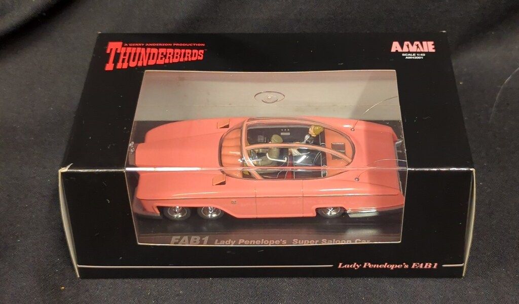AMIE SCALE 1|43 THUNDERBIRDS LADY PENELOPES FAB 1 AM43001