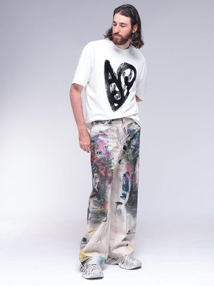 ACNE STUDIOS 1981 トロンプルイユバギーフィットジーンズ Acne Studios (アクネストゥディオズ) バギーフィットジーンズ