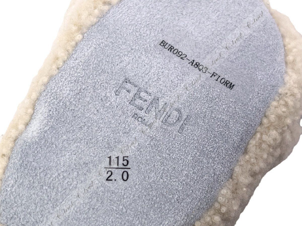 FENDI フェンディ ベビー ファースト シューズ 子供 KIDS アニマル ファー ロゴ イタリア製 BUR092 A8Q3 F10RM ☆  クリーム J747(115).. - メルカリ