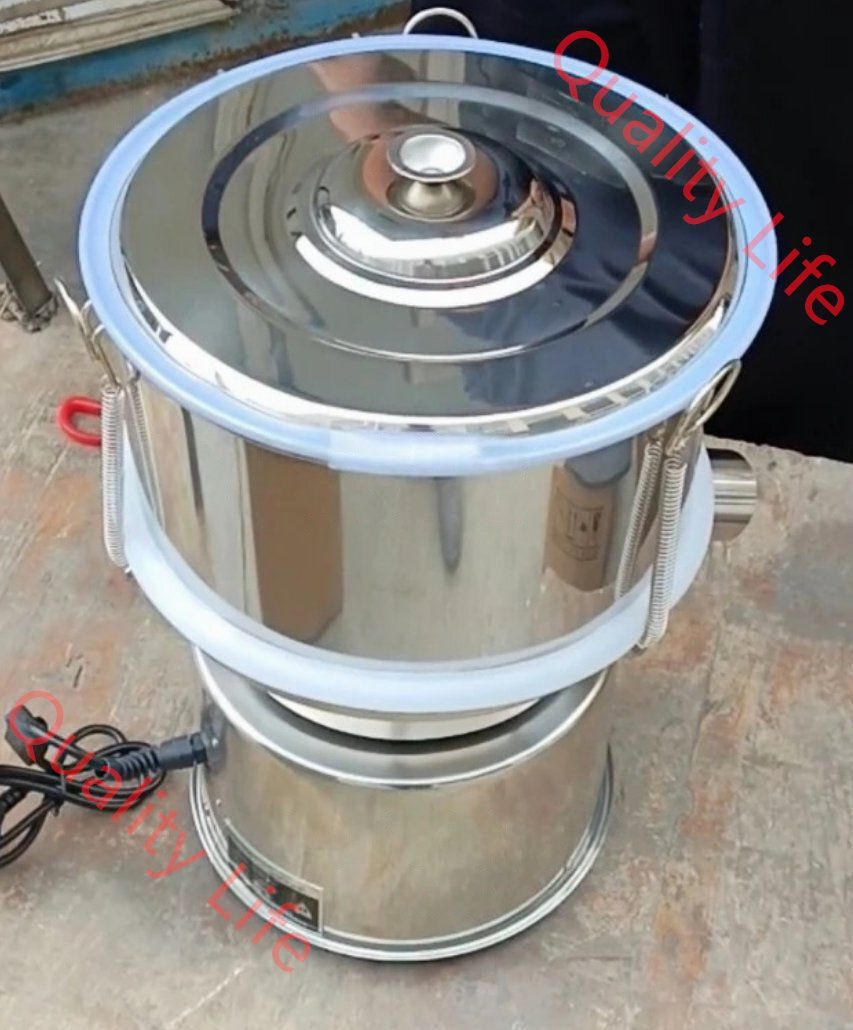 業務用 卓上バイブロシフター 粉ふるい機 ふるい径200mm 目開き3μm～12.50mm選択 単相100V