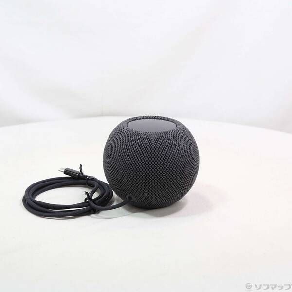 中古品〕 HomePod mini スペースグレイ MY5G2J／A【377